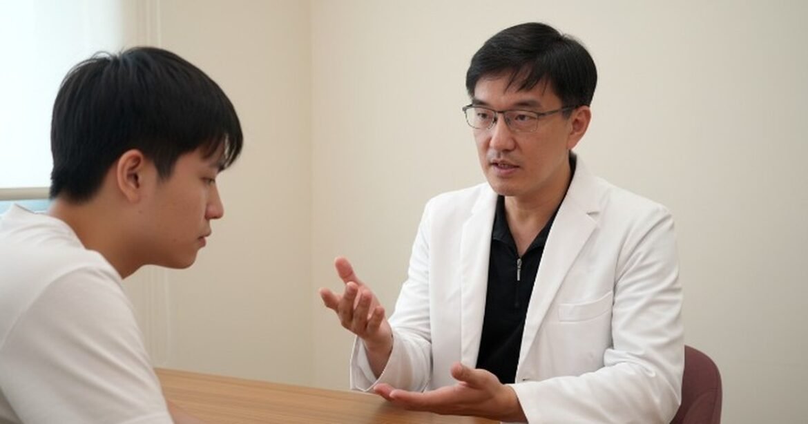 功能醫學的健康解決方案包含壓力管理技巧，專注於身心健康的畫面描述。