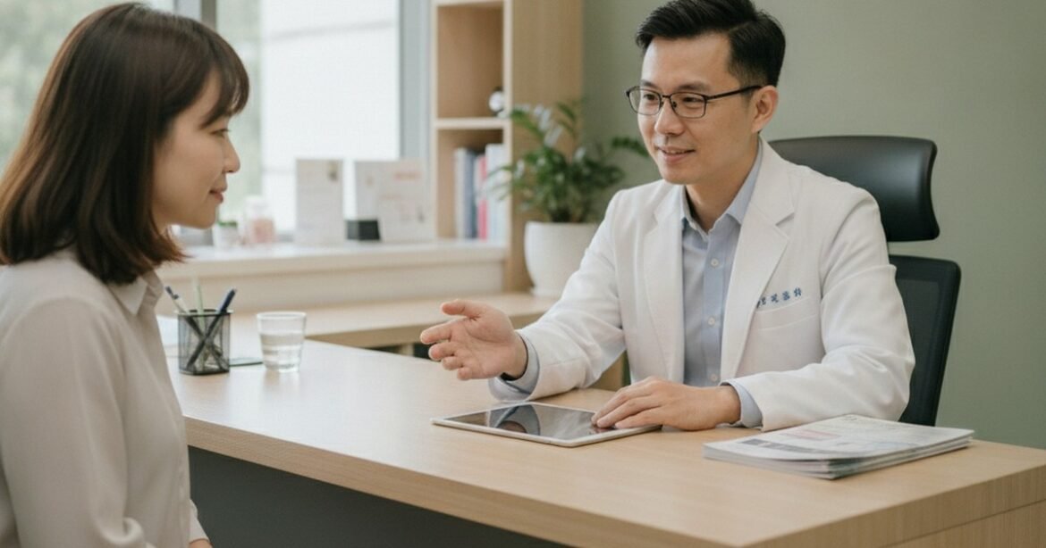 吳芮醫師介紹入門教學，解析極線音波的舒適度管理。